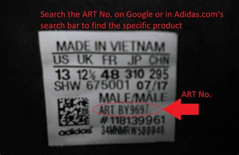 adidas art number|adidas model number lookup.